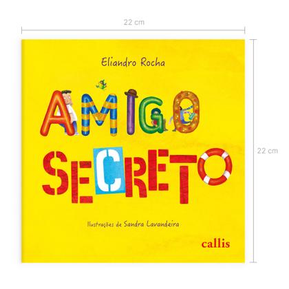 Imagem de Livro - Amigo Secreto - Um livro de Eliandro Rocha sobre Amizade, Diversidade e Inclusão