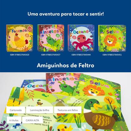 Imagem de Livro - Amiguinhos de Feltro: Fazenda