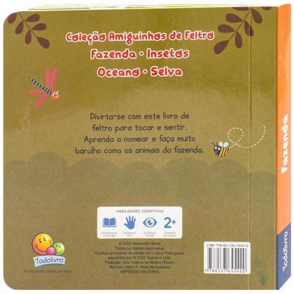 Imagem de Livro - Amiguinhos de Feltro: Fazenda