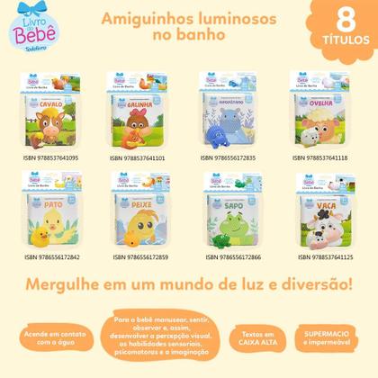 Imagem de Livro - Amiguinhos Luminosos no banho: Ovelha