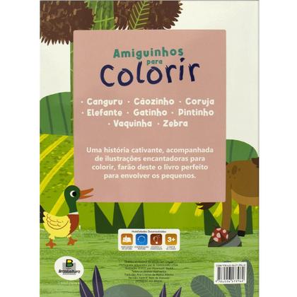 Imagem de Livro - Amiguinhos para Colorir: Vaquinha