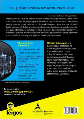 Imagem de Livro - Análise de dados de Blockchain Para Leigos
