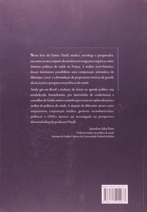Imagem de Livro - Análise sociológica das políticas de saúde