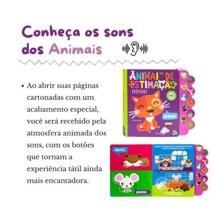 Imagem de Livro Animais de Estimação Mundo Sonoro - Procure & Encontre Pedagógico - Todolivro