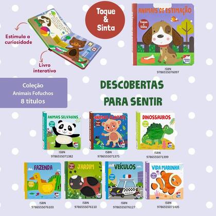 Imagem de Livro - Animais Fofuchos - Toque e Sinta: Veículos