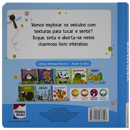 Imagem de Livro - Animais Fofuchos - Toque e Sinta: Veículos