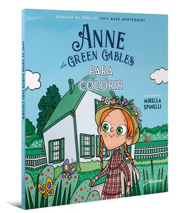 Imagem de Livro - Anne de Green Gables para colorir