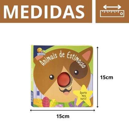 Imagem de Livro Aperte meu Nariz! Um Livro-squeaky: Animais de Estimação - Todolivro