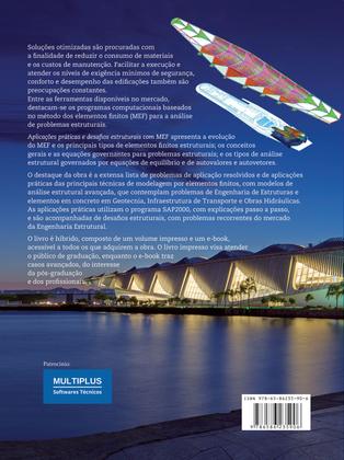 Imagem de Livro - Aplicações práticas e desafios estruturais com MEF