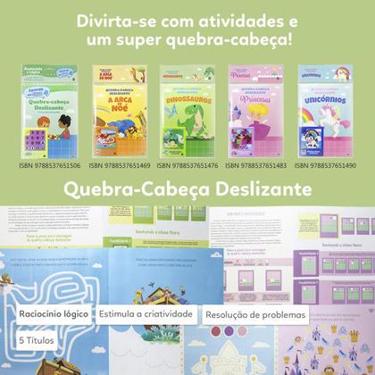 Imagem de Livro - Aprenda em Casa Quebra-cabeça deslizante