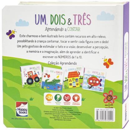 Imagem de Livro - Aprendendo... a Contar UM, DOIS & TRÊS
