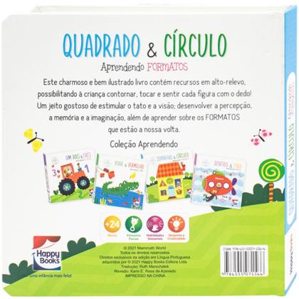 Imagem de Livro Aprendendo... Formatos Círculo e Quadrado - LA CHAMBRE