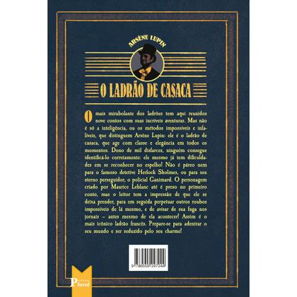 Imagem de Livro - Arsène Lupin - O Ladrão de Casaca