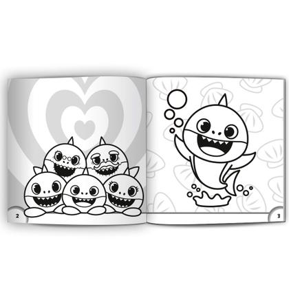 Imagem de Livro - Arte e cor Baby Shark