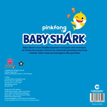 Imagem de Livro - Arte e cor Baby Shark
