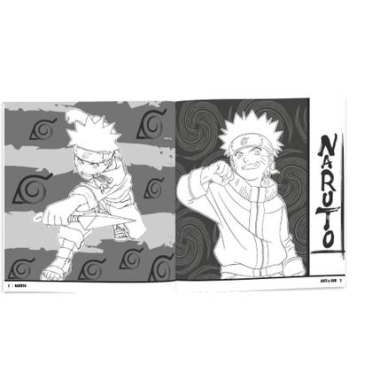 Imagem de Livro - Arte e Cor Naruto