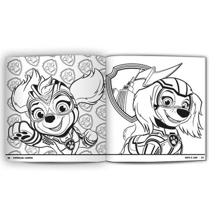 Imagem de Livro - Arte e cor Patrulha Canina - Um filme superpoderoso