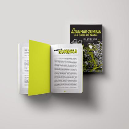 Imagem de Livro - As aranhas-zumbis e a noite de Natal