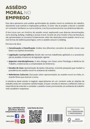 Imagem de Livro - Assédio Moral no Emprego - 6ª Ed -2025