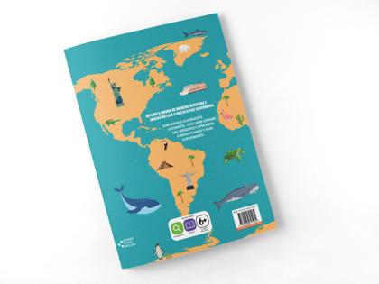 Imagem de Livro - ATLAS GEOGRÁFICO: Bandeiras dos países e estados do Brasil - Acompanha Megapôster do Mapa-Múndi