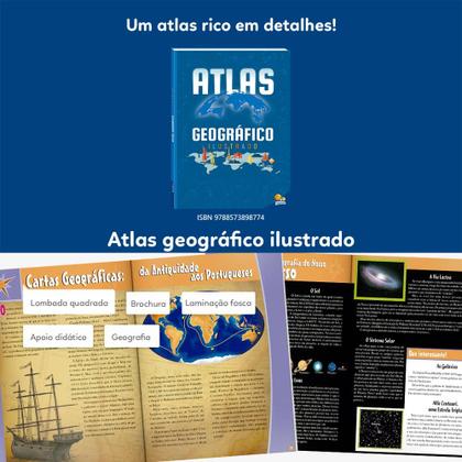 Imagem de Livro - Atlas Geográfico Ilustrado