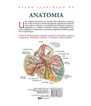 Imagem de Livro - Atlas Ilustrado de Anatomia