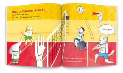 Imagem de Livro - Atum, o gato grato, esportista nato!