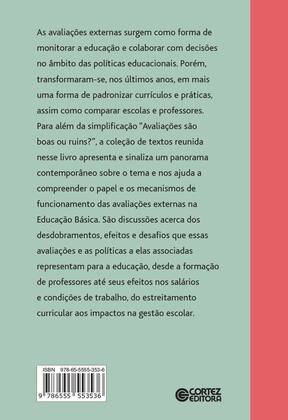 Imagem de Livro - Avaliações externas na educação básica
