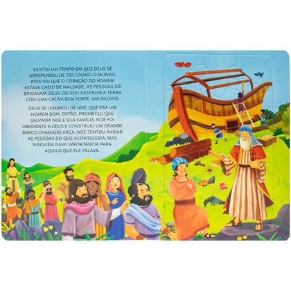 Imagem de Livro - Aventuras Bíblicas em Quebra-Cabeça: A Arca de Noé
