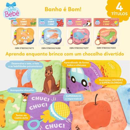 Imagem de Livro - Banho é Bom! Opostos