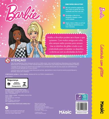 Imagem de Livro - Barbie - Colorindo Com Glitter