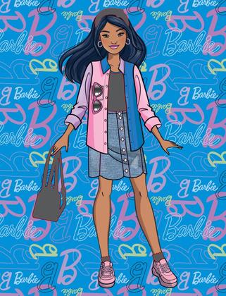 Imagem de Livro - Barbie - Colorindo Com Glitter