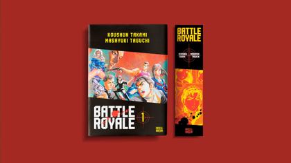 REAL BATTLE TALK 4冊 Livro - Battle Royale Omnibus (Vol. 1 de 5 – Com 4 cards