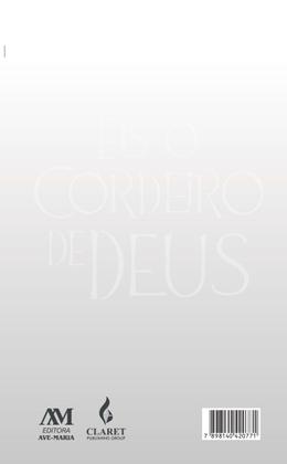 Imagem de Livro Bíblia Eis o Cordeiro de Deus Branca Ave-Maria