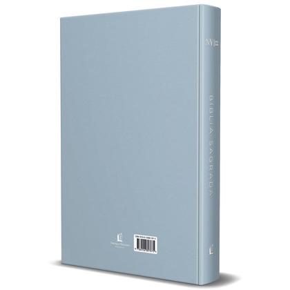 Imagem de Livro - Bíblia NVI Econômica, Capa dura azul, Tulipa