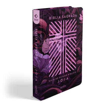 Imagem de Livro - Biblia Nvt Com Guia De Estudo Biblico J.O.I.A.