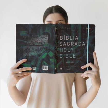 Imagem de Livro - Bíblia Sagrada Holy Biblie - Bilíngue - Português e inglês - Creation