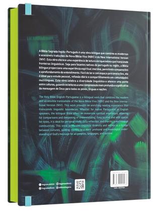 Imagem de Livro - Bíblia Sagrada Holy Biblie - Bilíngue - Português e inglês - Creation