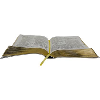 Imagem de Livro - Bíblia Sagrada NTLH, Letra Gigante, com mapa, com índice, Capa Couro Sintético Branca
