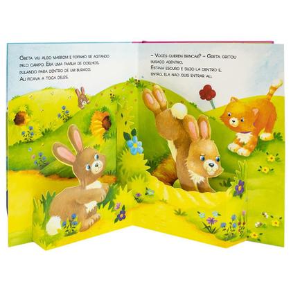 Imagem de Livro - Bichos Divertidos em 3D: Gatinha Curiosa, A