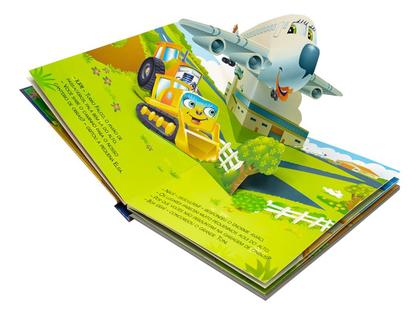 Imagem de Livro Bichos Divertidos Pop-up Em 3d : Pequena Escavadeira Aventuras E Diversão Em Cada Página, Todo