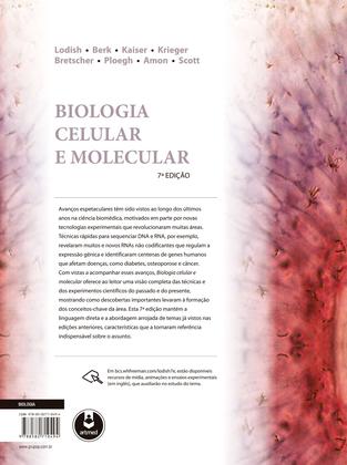 Imagem de Livro - Biologia Celular e Molecular