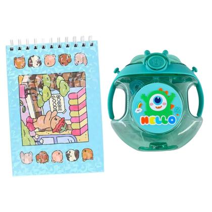 Imagem de Livro Bobbie De Colorir + Garrafa Led Ou Ursinho