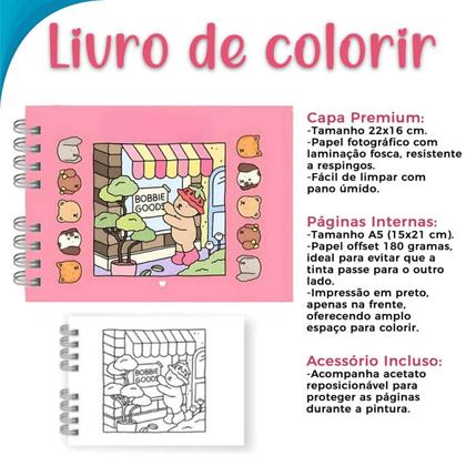 Imagem de Livro Bobbie Goods Desenhos Variados para Colorir