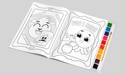 Imagem de Livro - Bolofofos Livro para Pintar com Aquarela