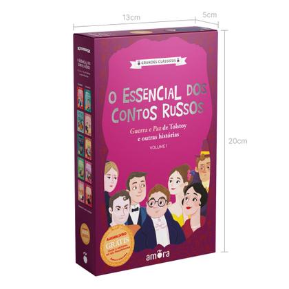 Imagem de Livro - Box O Essencial dos Contos Russos - Volume 01 - Livros + Audiolivros Para Ouvir