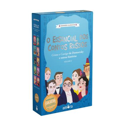 Imagem de Livro - Box O Essencial dos Contos Russos - Volume 02 - Livros + Audiolivros Para Ouvir