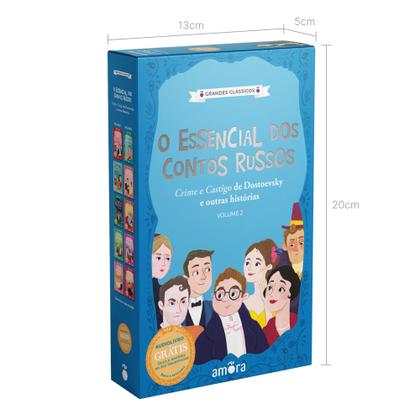 Imagem de Livro - Box O Essencial dos Contos Russos - Volume 02 - Livros + Audiolivros Para Ouvir