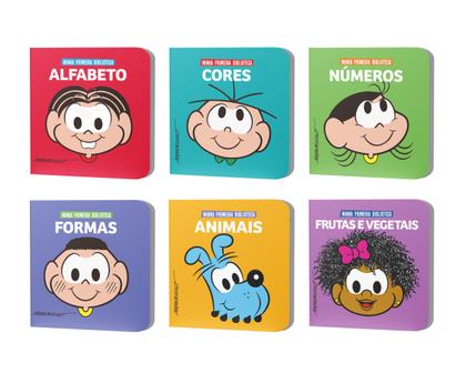 Imagem de Livro - Box - Turma da Mônica Coleção Minha Primeira Biblioteca