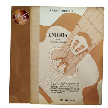 Imagem de Livro brenno blauth enigma t. 49 para flauta e violao (estoque antigo)